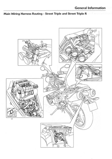 TRIUMPH DAYTONA 675 BIKE 2008-2011