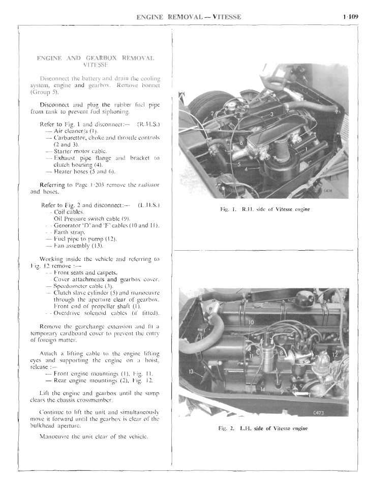 TRIUMPH HERALD 1200 12-50 1959-1971