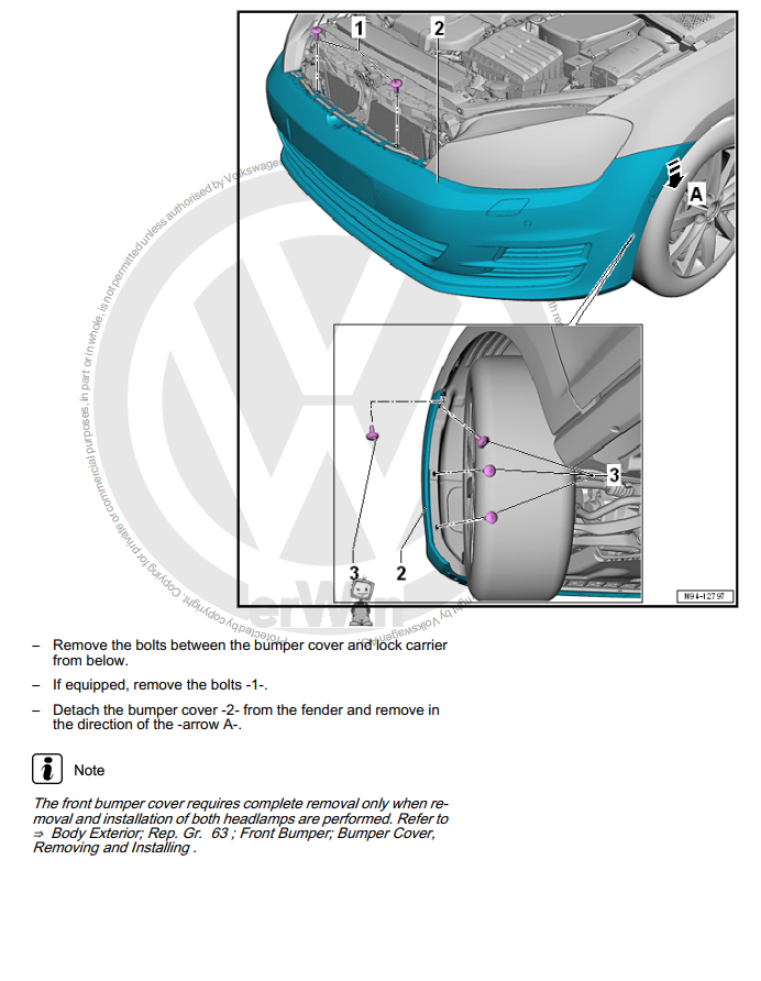 VOLKSWAGEN VW GOLF GTI MK7 2012-2020