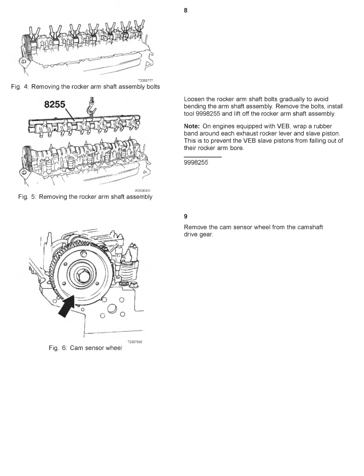 VOLVO D12 D12A D12B D12C VN VNL VHD