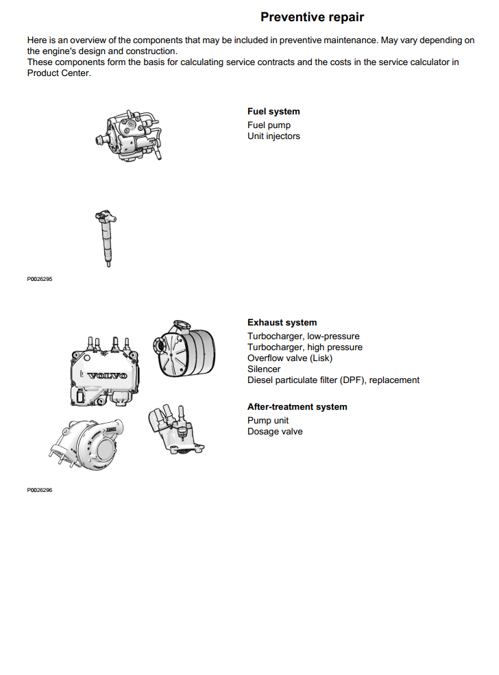 VOLVO PENTA 5L-8L INDUSTRY, D3, D16 ENGINE