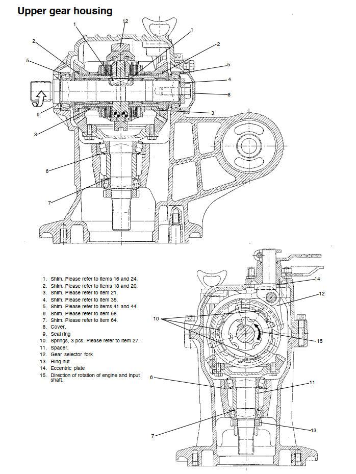 VOLVO PENTA SAILDRIVE MS25S-A MS25SR-A