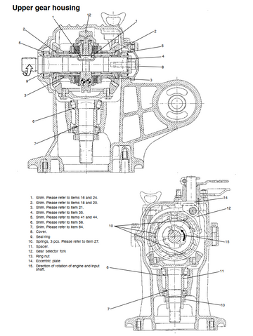 VOLVO PENTA SAILDRIVE MS25S-A MS25SR-A