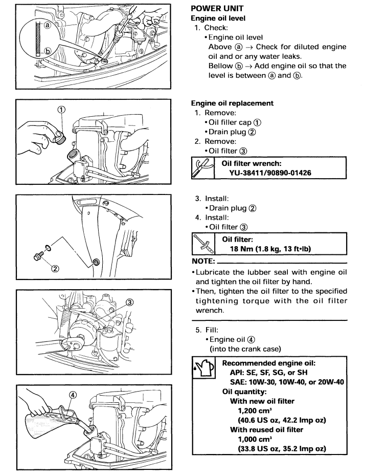 YAMAHA F15A F15W F15Z SERIES OUTBOARD MOTOR