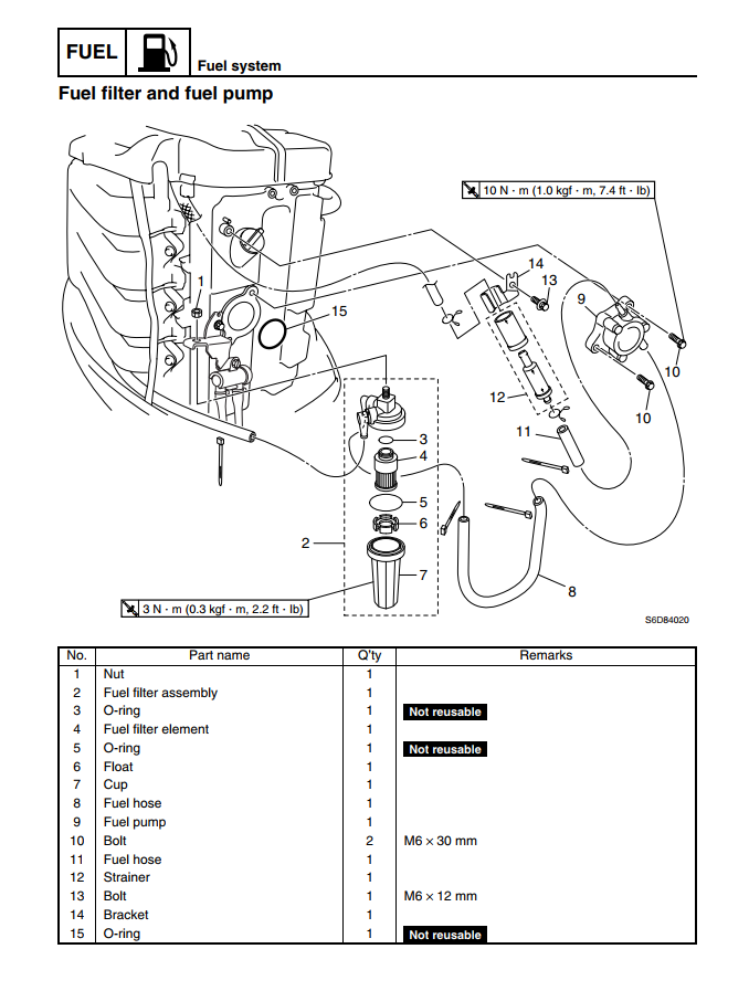 YAMAHA OUTBOARD F80A F100A F80B F100B F100C F100X