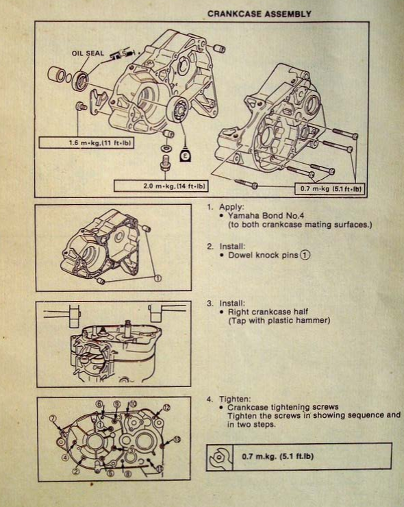 YAMAHA RX100 RX135 RX 100 135 RXG ESCORTS