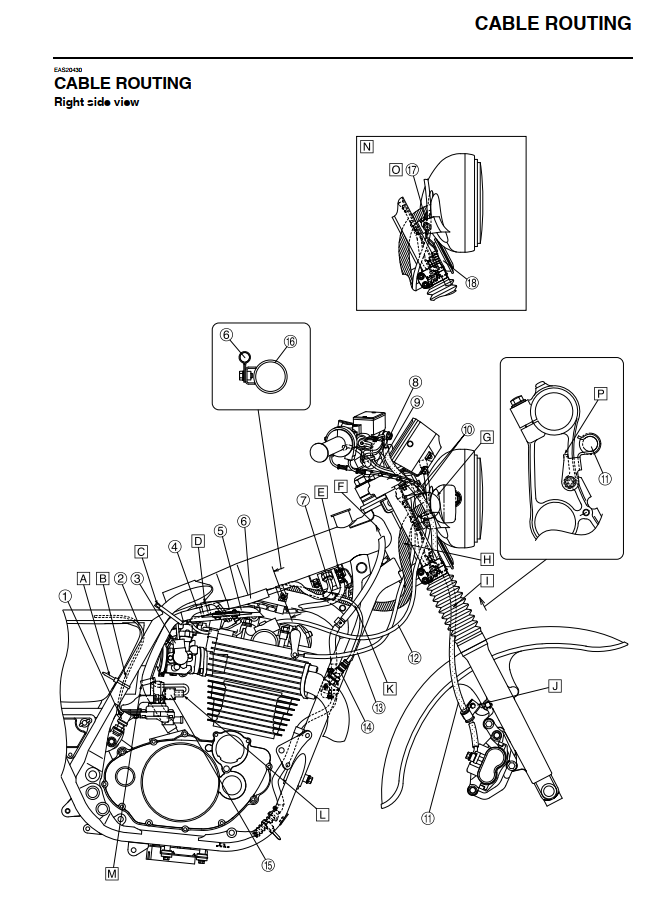 YAMAHA SR400 SR-400 BIKE 2014-2016