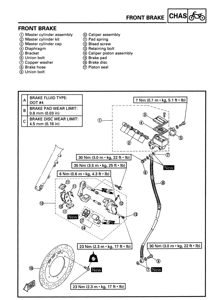 YAMAHA VIRAGO 250 XV250 1988-2006 BIKE