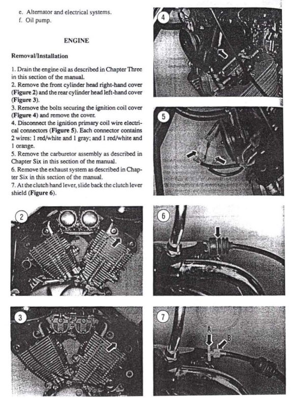 YAMAHA VIRAGO XV535 XV 535 V-TWINS 1987-1993