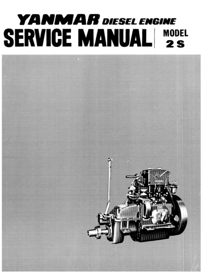 YANMAR 2S DIESEL ENGINE