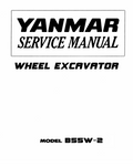 YANMAR B55W - 2 WHEEL EXCAVATOR