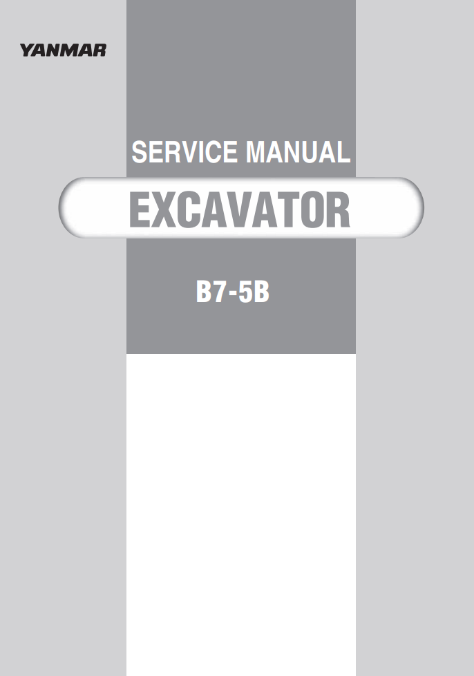 YANMAR B7-5B CRAWLER EXCAVATOR