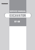 YANMAR B7-5B CRAWLER EXCAVATOR