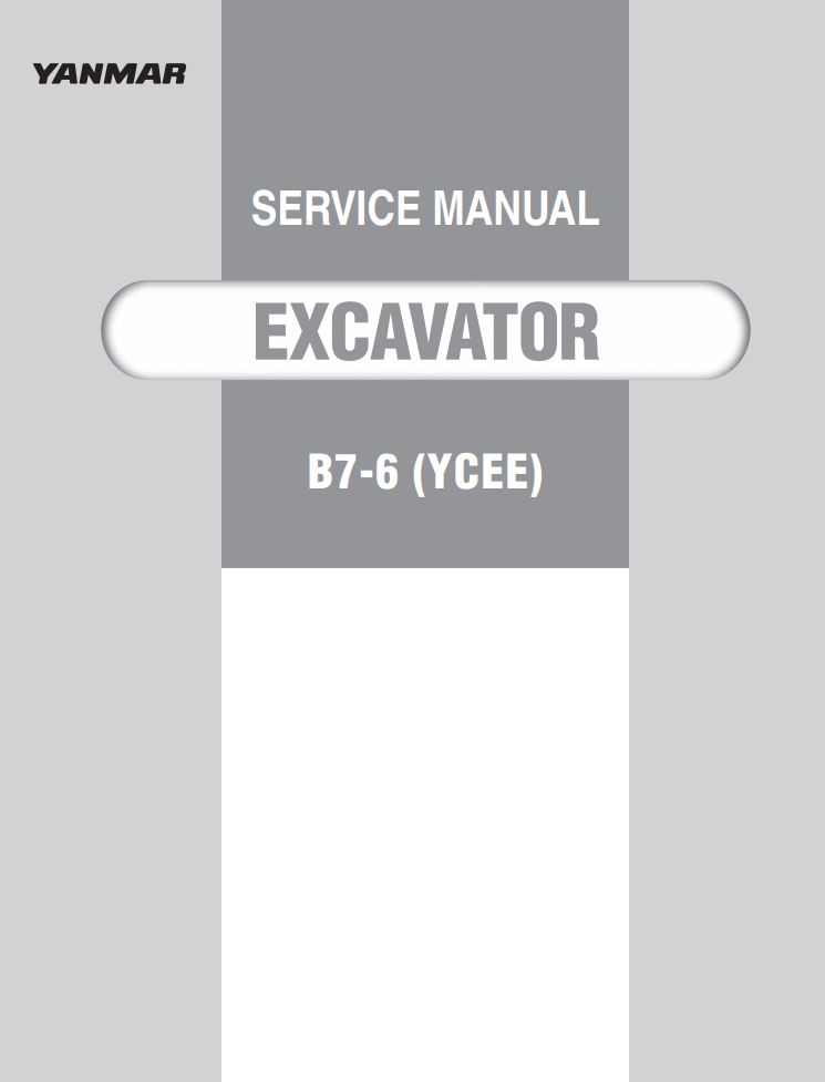 YANMAR B7-6 CRAWLER EXCAVATOR