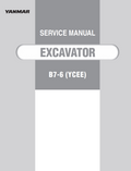 YANMAR B7-6 CRAWLER EXCAVATOR