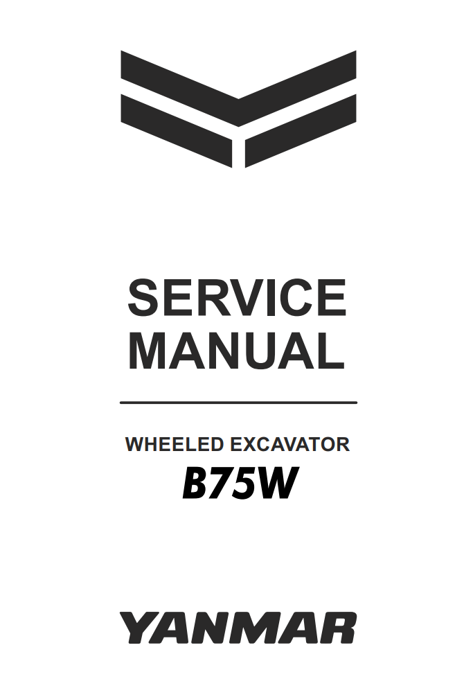 YANMAR B75W WHEELED EXCAVATOR