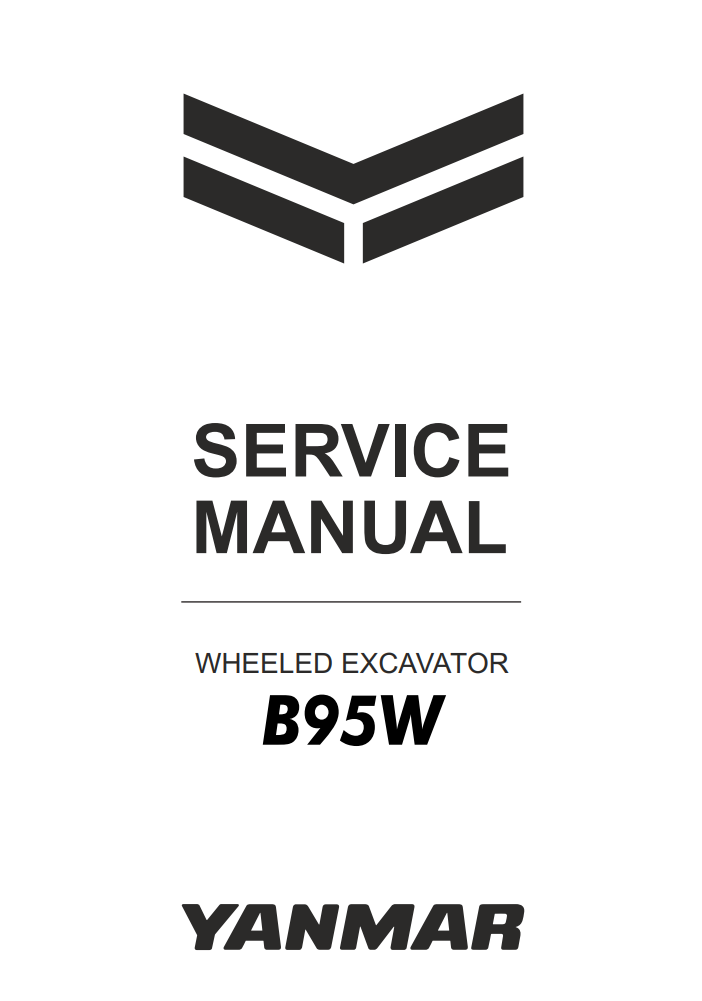 YANMAR B95W WHEELED EXCAVATOR