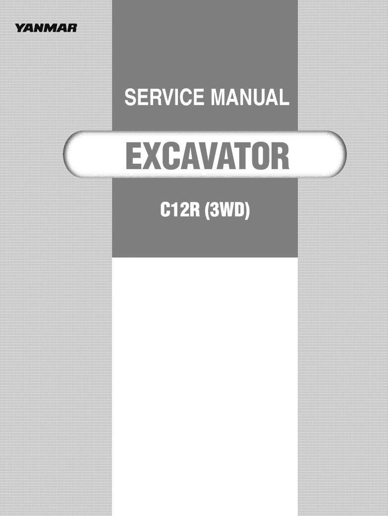 YANMAR C12R CRAWLER CARRIER EXCAVATOR