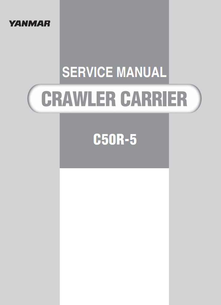 YANMAR C50R-5 CRAWLER TRACKED CARRIER