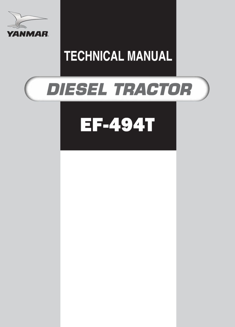 YANMAR EF-494T DIESEL TRACTOR