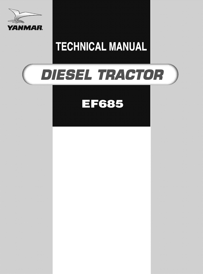 YANMAR EF685 DIESEL TRACTOR