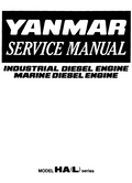 YANMAR HA HAL SERIES MARINE INDUSTRIAL DIESEL ENGINE