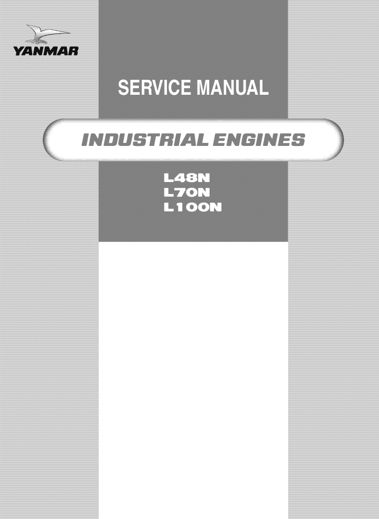YANMAR L48N L70N L100N INDUSTRIAL ENGINE