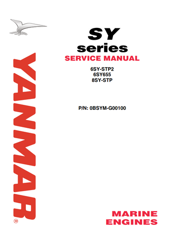 YANMAR SY SERIES 6SY 8SY STP MARINE ENGINE