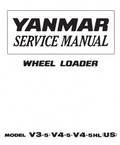 YANMAR V3-5 V4-5 V4-5HL WHEEL LOADER EXCAVATOR