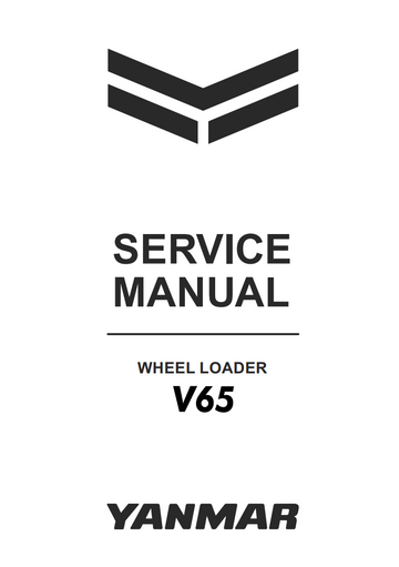 YANMAR V65 WHEEL LOADER EXCAVATOR