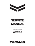 YANMAR VIO 23 VIO23-6 CRAWLER MINI EXCAVATOR
