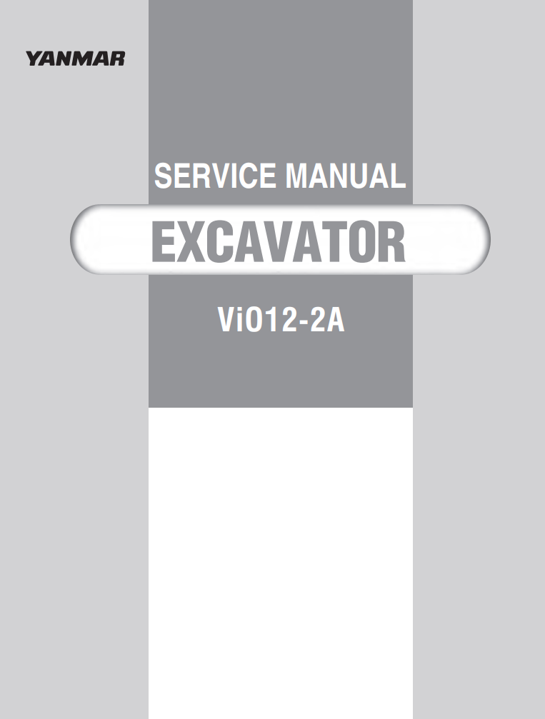 YANMAR ViO12-2A CRAWLER EXCAVATOR