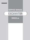 YANMAR ViO25-6L CRAWLER EXCAVATOR