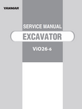 YANMAR ViO26-6 CRAWLER EXCAVATOR