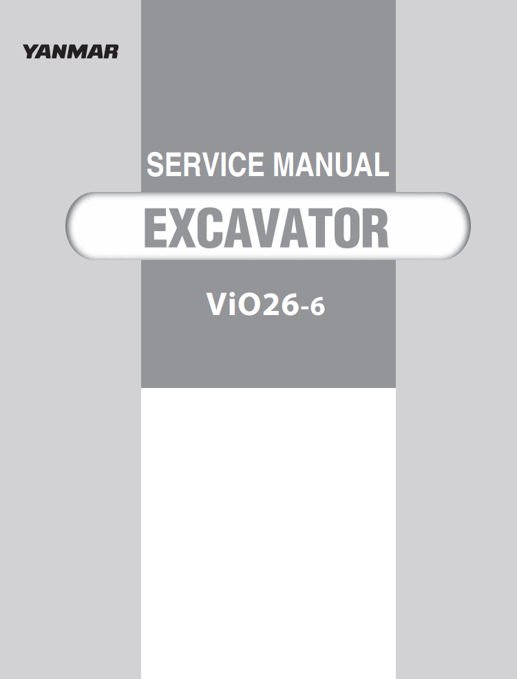 YANMAR ViO26-6 CRAWLER EXCAVATOR