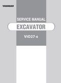 YANMAR ViO27-6 CRAWLER EXCAVATOR