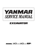 YANMAR ViO30-2 ViO35-2 EP CRAWLER EXCAVATOR