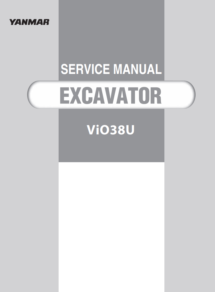 YANMAR ViO38 U CRAWLER EXCAVATOR