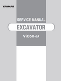 YANMAR ViO50-6A CRAWLER EXCAVATOR