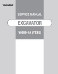 YANMAR ViO80-1A (YCEE) CRAWLER EXCAVATOR