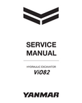 YANMAR ViO 82 ViO82 HYDRAULIC EXCAVATOR