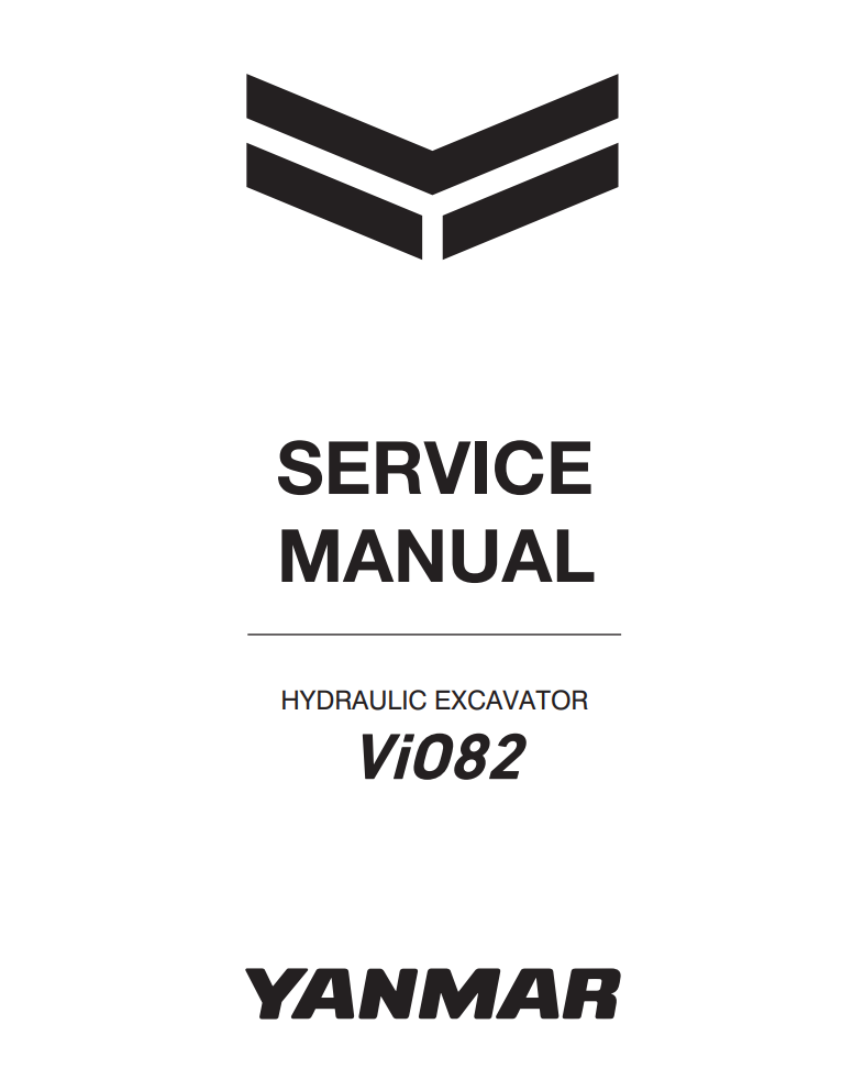 YANMAR ViO 82 ViO82 HYDRAULIC EXCAVATOR