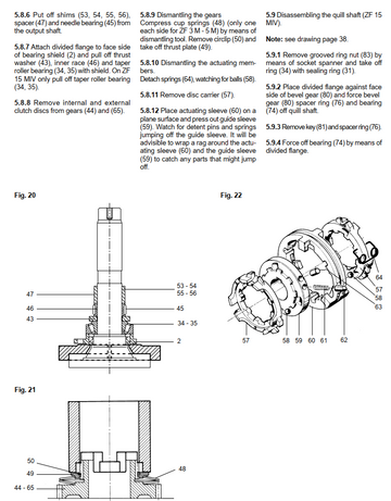 ZF MARINE HBW 10 35 50 100 125 150 250 360 450 630
